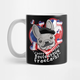 I love my little French Bulldog! Mug